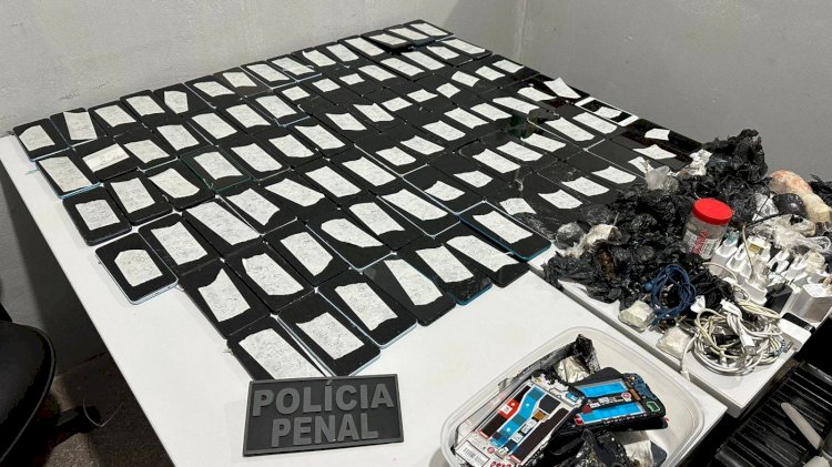 156 celulares apreendidos em operações contra crime organizado em Mato Grosso
