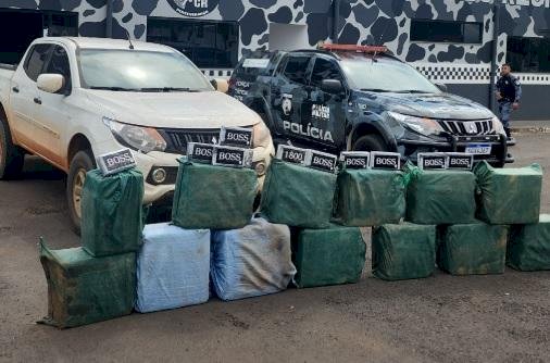 Força Tática apreende 600 quilos de cocaína avaliados em R$ 14,2 milhões em Campo Novo do Parecis