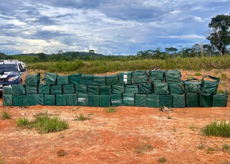 Forças de Segurança Apreendem 1,5 Tonelada de Cocaína em Juruena
