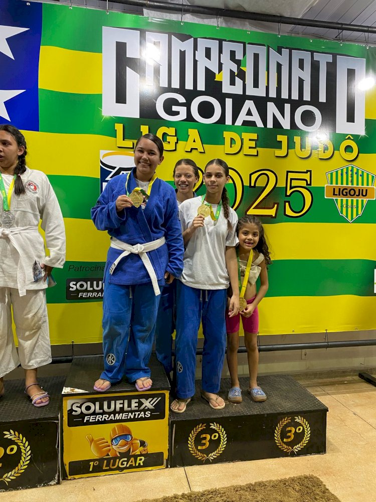 Academia de Judô Contra Vapor Fica em 4º Lugar no Campeonato Goiano de Judô