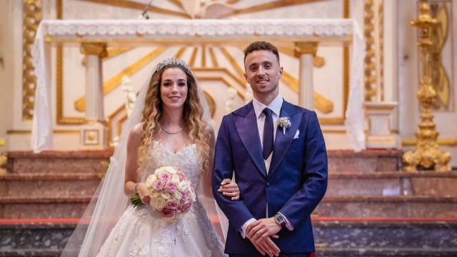  Diogo Jota postou vídeo do casamento nas redes horas antes de morrer