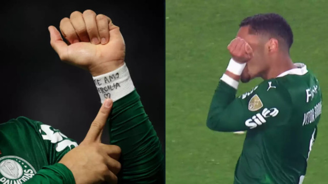 Vitor Roque homenageia mãe em gol após polêmica de áudios vazados