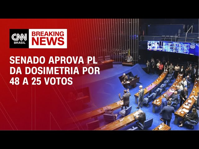 Senado aprova PL da Dosimetria e projeto vai à sanção de Lula | CNN PRIME TIME